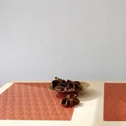Chilewich Arrow Rugs Paprika Placemat