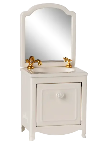 Maileg Sink dresser- Off White