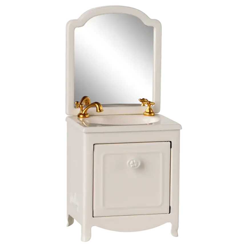 Maileg Sink dresser- Off White