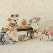 Maileg Baby Mouse in gown