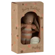 Maileg Bunny Set Brown Dusty Rose