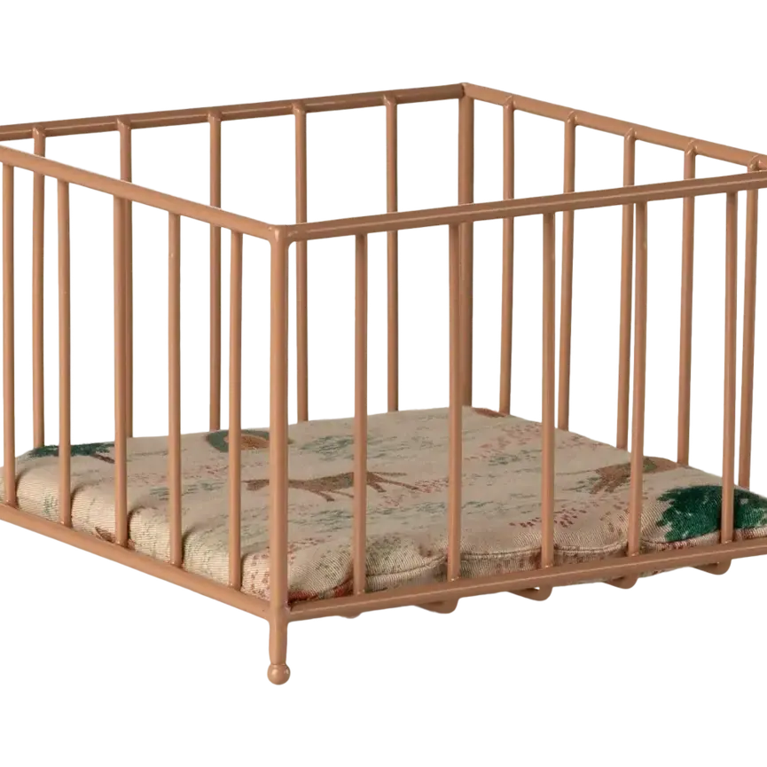 Maileg Playpen, micro-Dark Powder