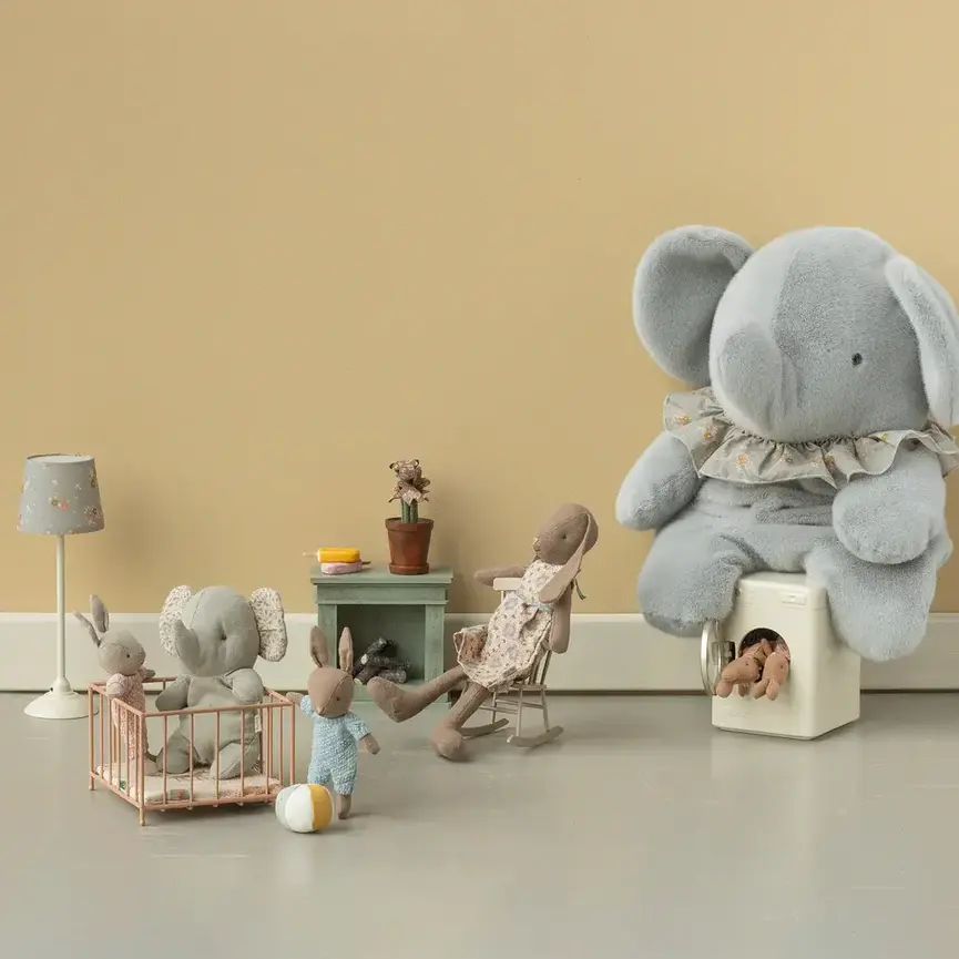 Maileg Playpen, micro-Dark Powder