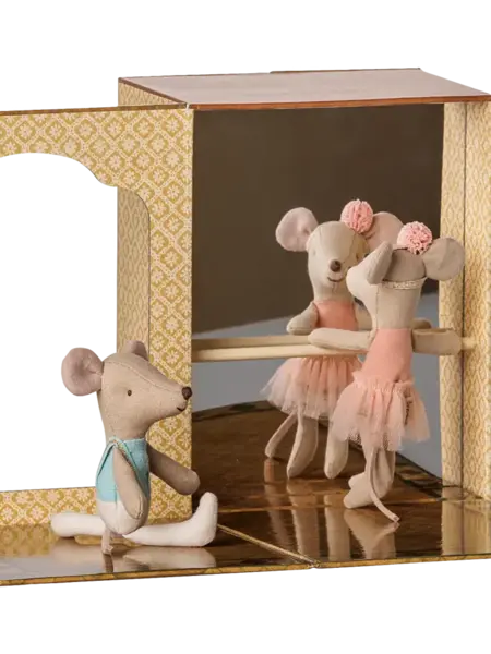 Maileg Ballet Mice in Dance Studio, Little Sister
