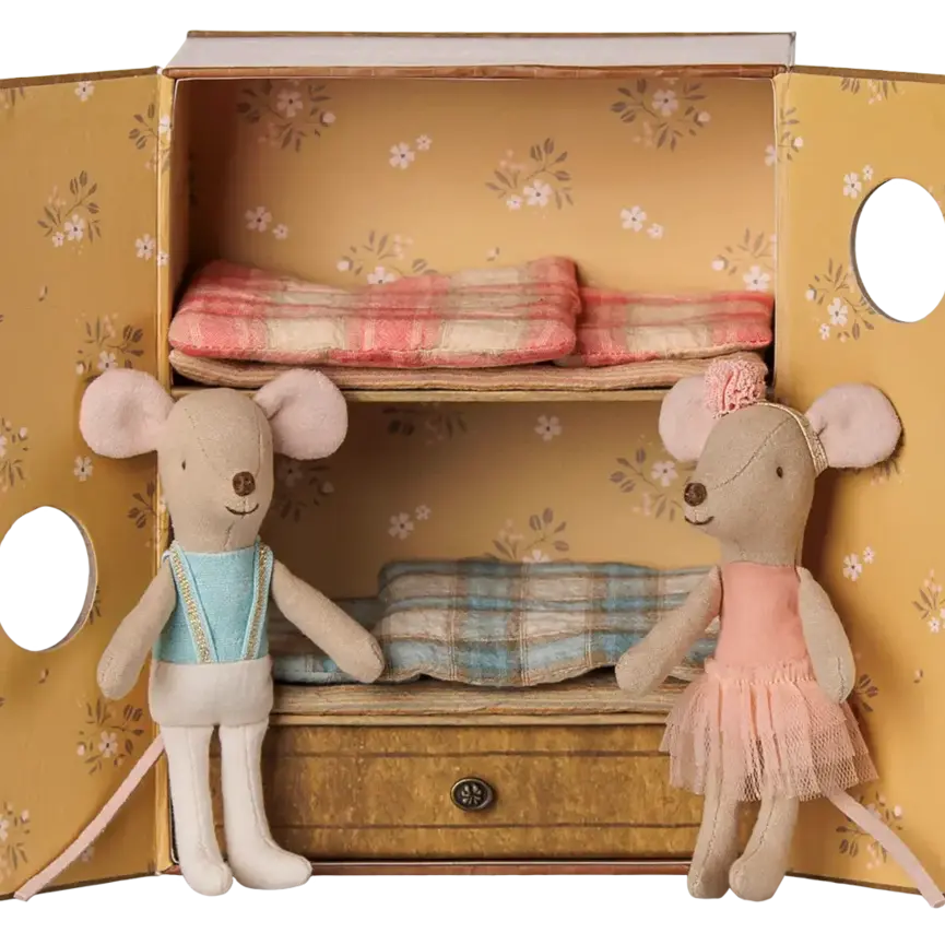 Maileg Ballet Mice in Dance Studio, Little Sister