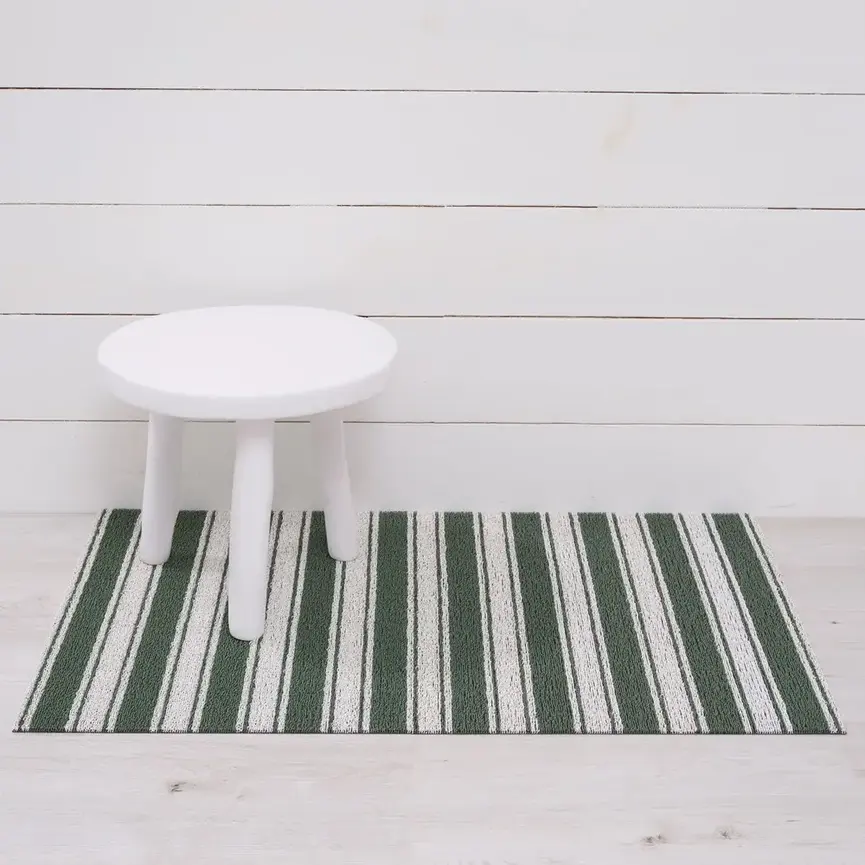 Chilewich Boardwalk Stripe Shag Mats