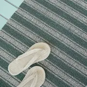 Chilewich Boardwalk Stripe Shag Mats