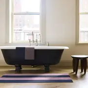 Chilewich Duo Stripe Shag Mat