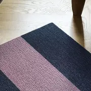 Chilewich Duo Stripe Shag Mat