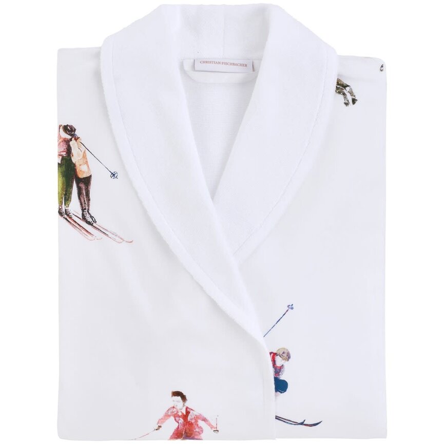 Christian Fishbacher Bathrobe- Terry Lined