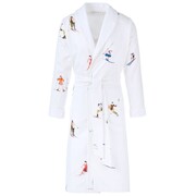Christian Fishbacher Bathrobe- Terry Lined