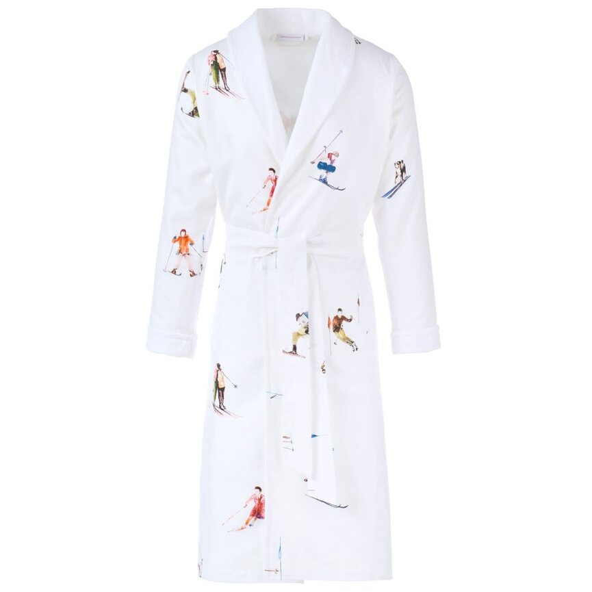 Christian Fishbacher Bathrobe- Terry Lined