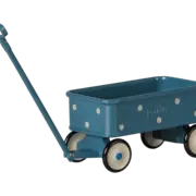 Maileg Wagon Mouse Blue