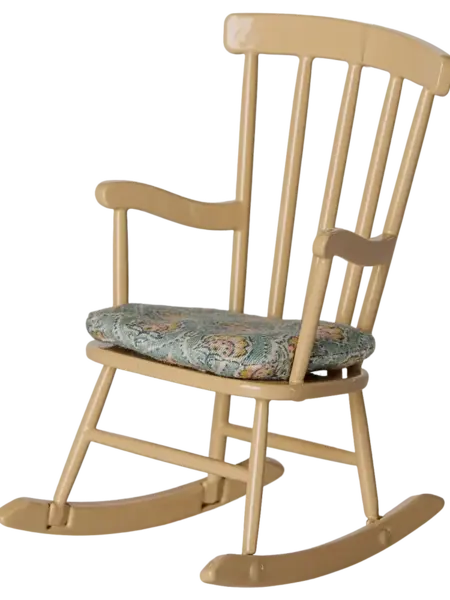 Maileg Rocking Chair Mouse Wheat