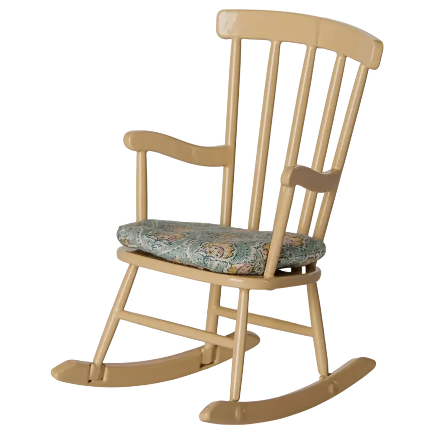 Maileg Rocking Chair Mouse Wheat