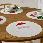 Chilewich Jolly Christmas Santa Placemat