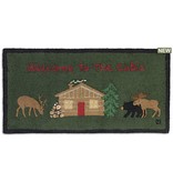Welcome to the Cabin rug-2' x 4'