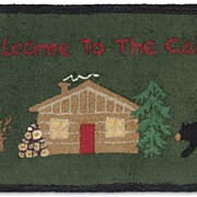 Welcome to the Cabin rug-2' x 4'