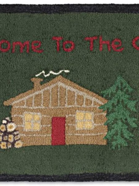 Welcome to the Cabin rug-2' x 4'