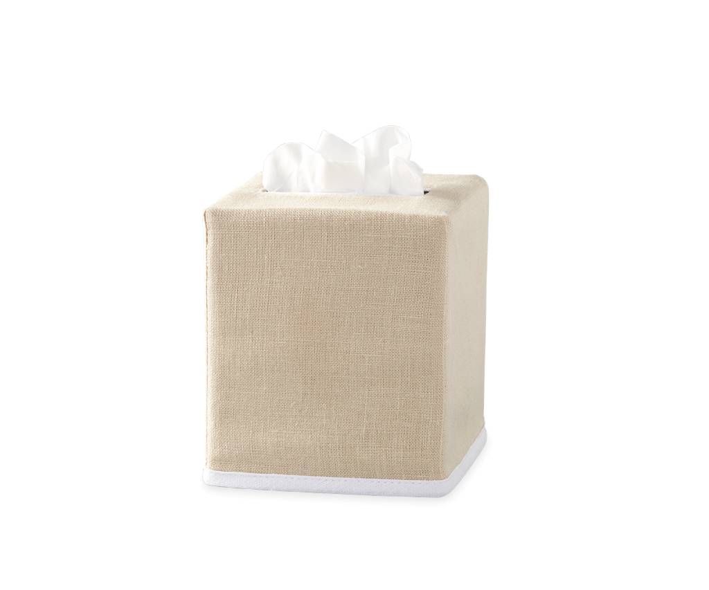 Matouk Chelsea Tissue Box Covers- 4.5 x 4.5 x 5.5