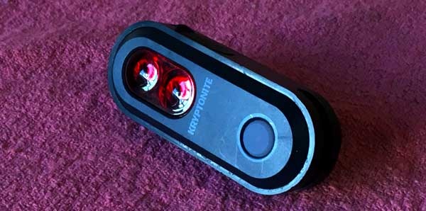 Weekend Reviews — Kryptonite Avenue R-45 Tail Light