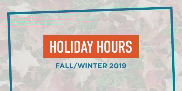 Holiday Hours