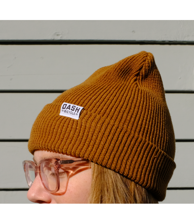 Dash Bicycle Shop Dash Logo Label Beanie