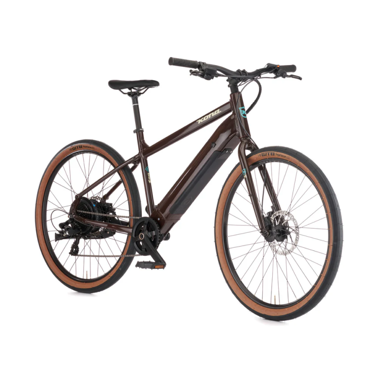 Kona Bicycle Company Kona Dew eBike Hub Drive Brown