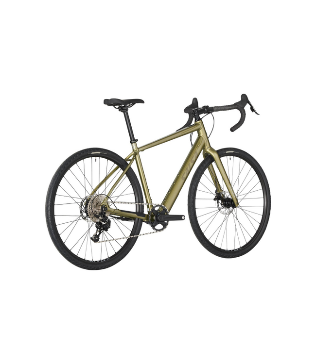 Salsa Salsa Confluence Drop Bar Apex X1 eBike - 700c Avocado Green
