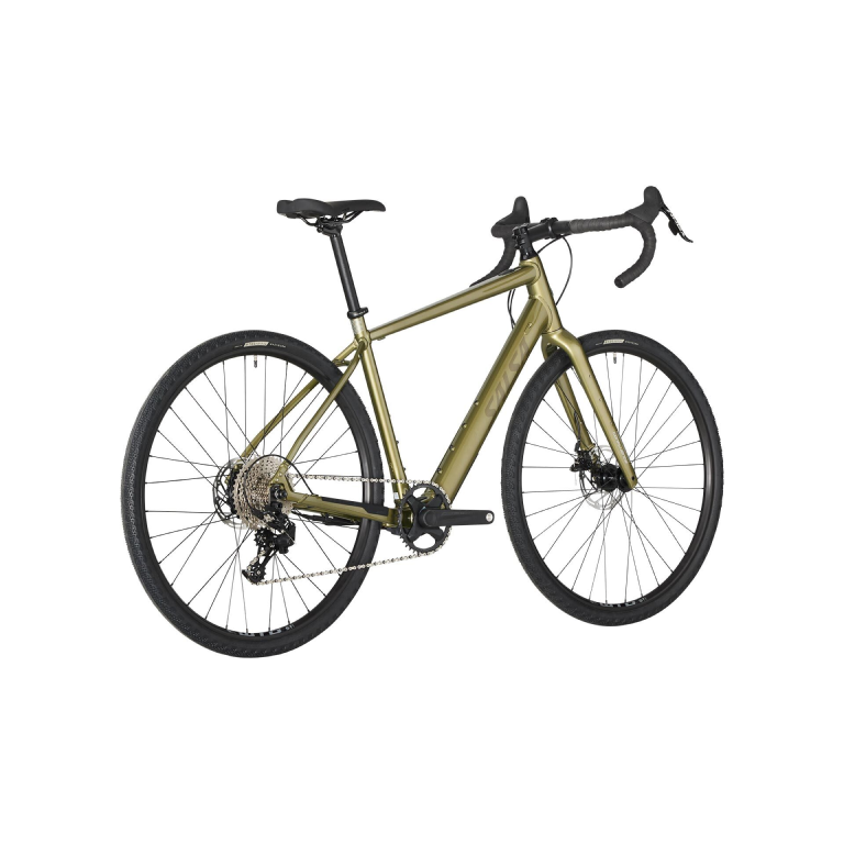 Salsa Salsa Confluence Drop Bar Apex X1 eBike - 700c Avocado Green