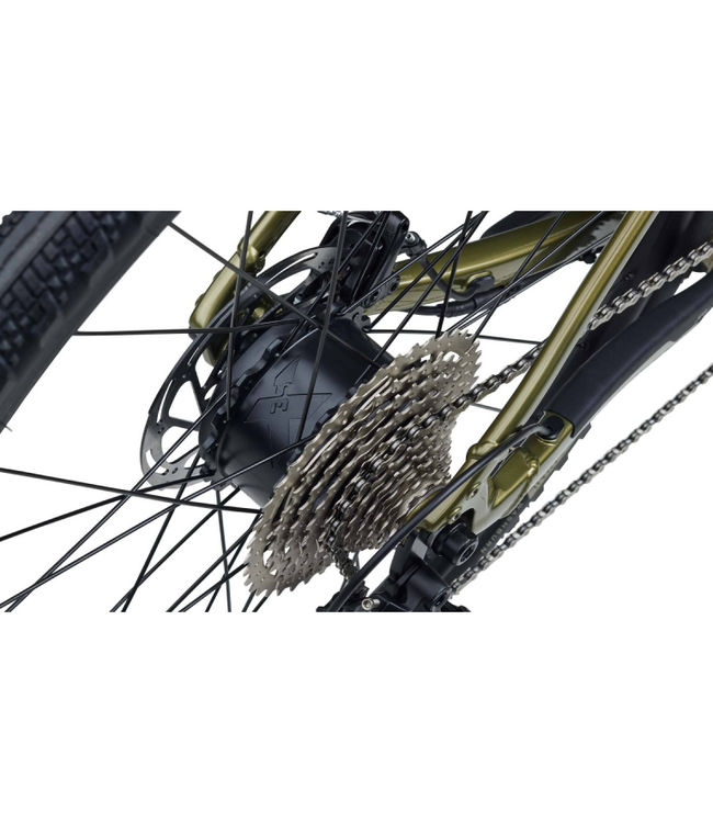 Salsa Salsa Confluence Drop Bar Apex X1 eBike - 700c Avocado Green