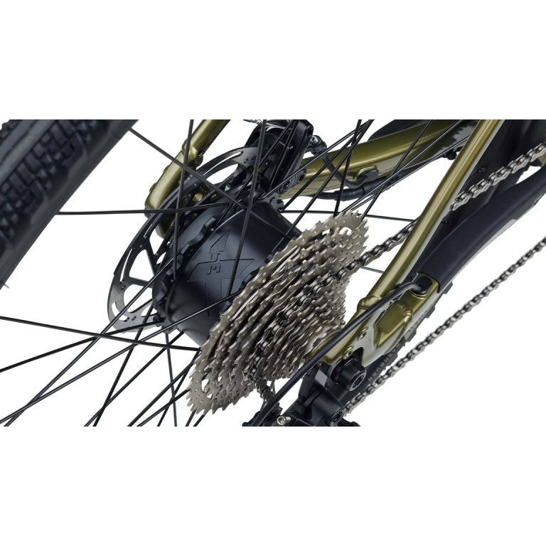 Salsa Salsa Confluence Drop Bar Apex X1 eBike - 700c Avocado Green