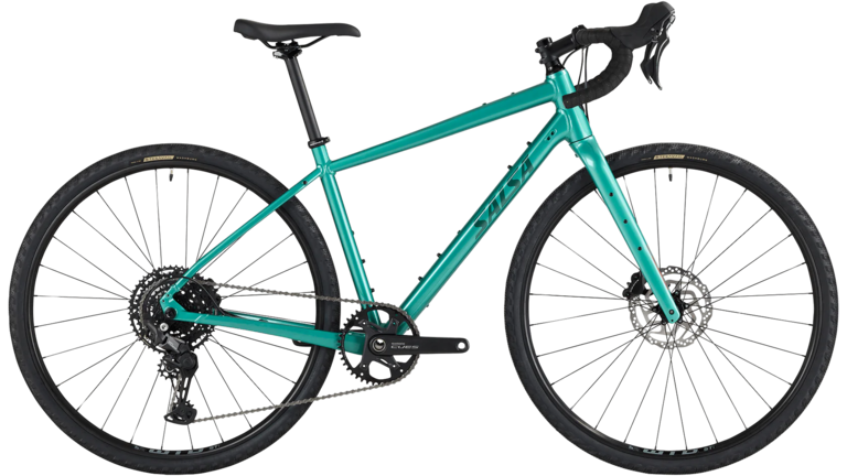 Salsa Journeyer Drop Bar Cues 1x10 Bike - 700c, Aluminum, Teal Green, 53cm