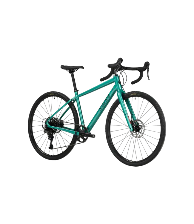 Salsa Journeyer Drop Bar Cues 1x10 Teal Green