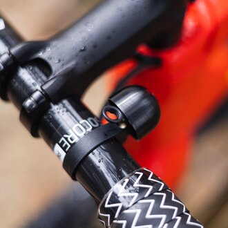 Spurcycle Compact Bell 31.8 Black/Black