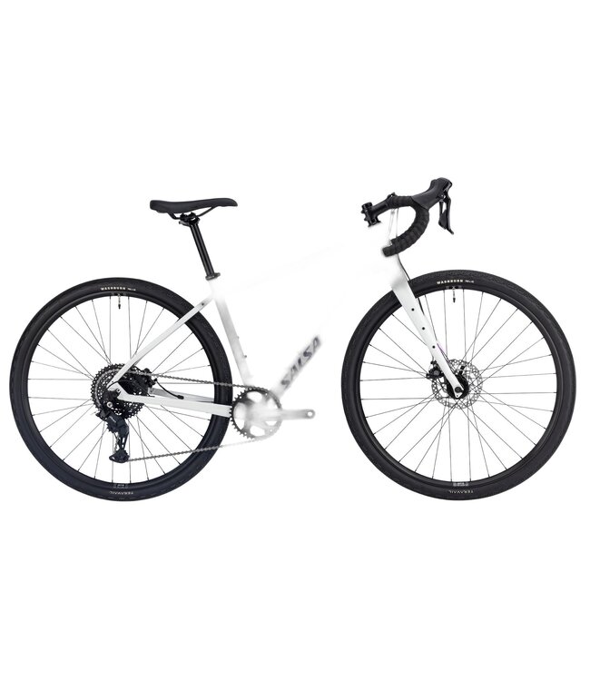 Salsa Journeyer Drop Bar ESSA 8 Bike - 700c, Aluminum, Vapor Gray