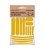 Bookman Visibility Reflective Stickers, Strips