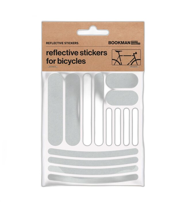 Bookman Visibility Reflective Stickers, Strips