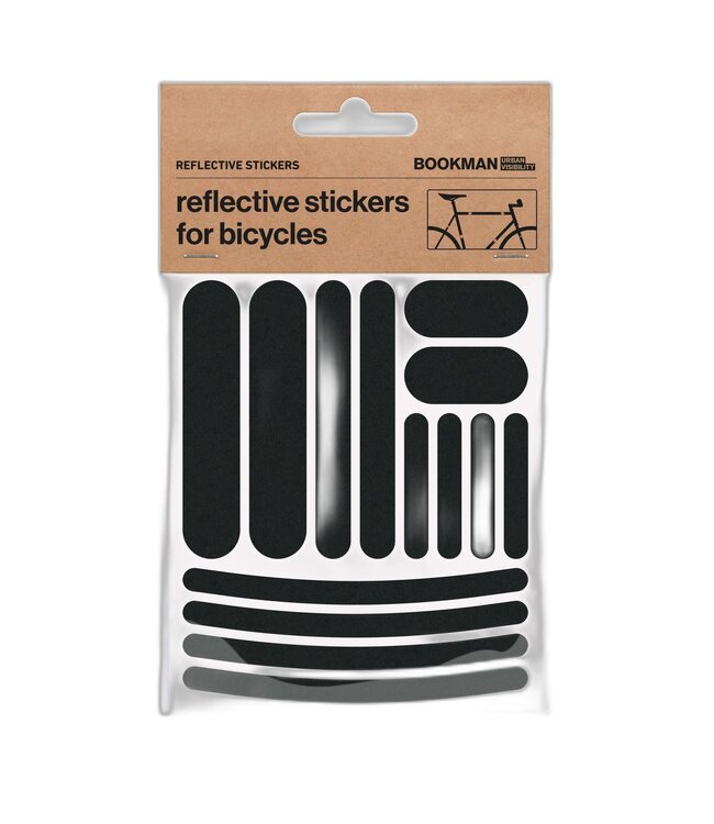 Bookman Visibility Reflective Stickers, Strips