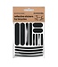 Bookman Visibility Reflective Stickers, Strips