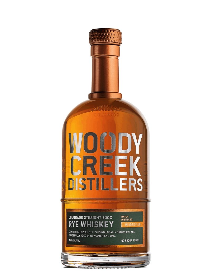 Woody Creek Distillers Straight Rye Whiskey (750 ml)