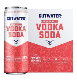 Cutwater Vodka Soda Grapefruit Cocktail 12oz