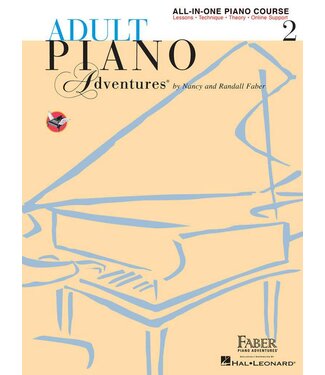 Hal Leonard Faber Adult Piano Adventures All-In-One Piano Course 2