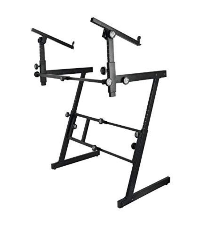 On-Stage KS7365EJ Folding-Z Stand w/ 2nd Tier