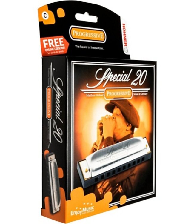 Hohner Hohner Special 20 Progressive Harmonica, "B"