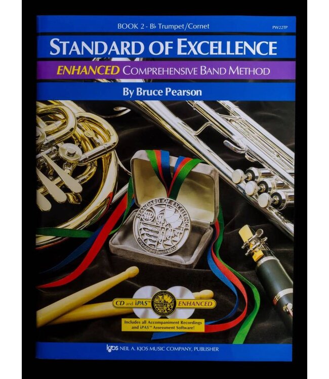 Kjos Standard of Excellence, Enhanced Book 2 - Bb Trumpet/Cornet