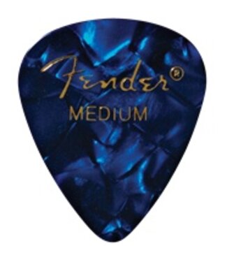 Fender Fender Blue Moto Medium Picks, 12-pack