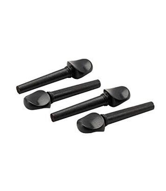 Viola Peg Set 4/4 Ebony