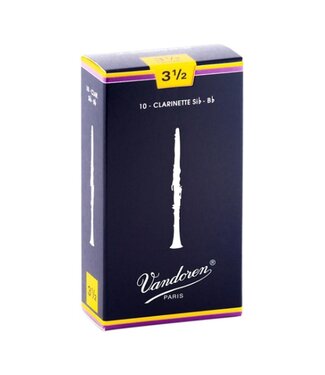 Vandoren Vandoren Traditional Bb Clarinet #3.5 Reed - 10ct Box