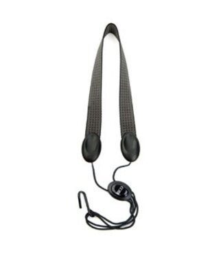 Rico Rico Fabric Sax Strap (Industrial) with Metal Hook for Soprano/Alto Saxophones